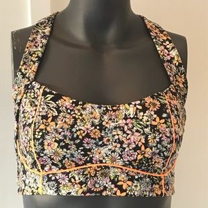 Free People Eden Print Bra NWT